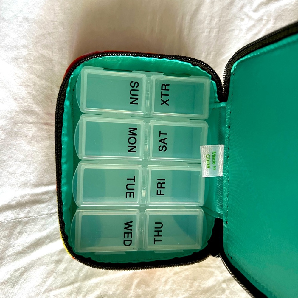 Vera Bradley pill holder
